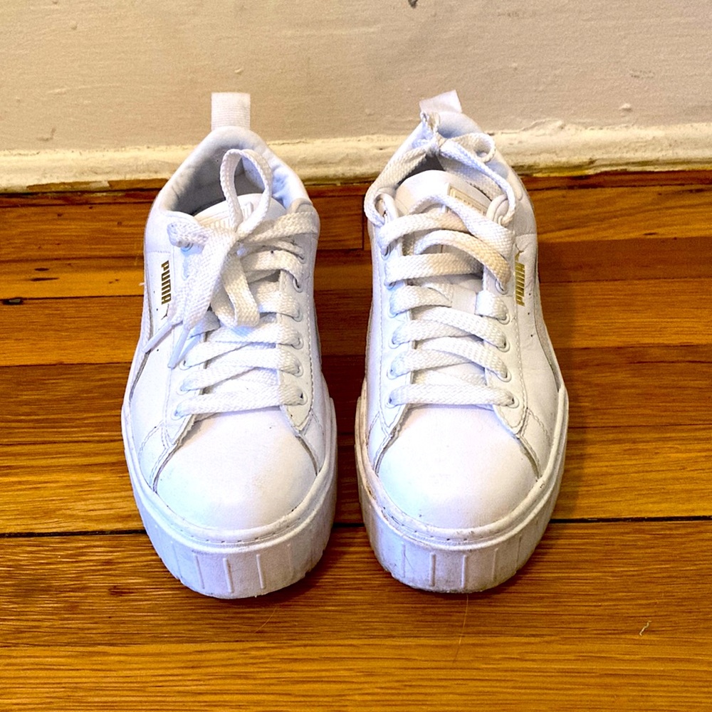 Puma Mayze white sneakers